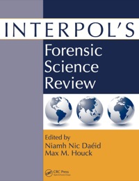 Imagen de portada: Interpol's Forensic Science Review 1st edition 9781138426641