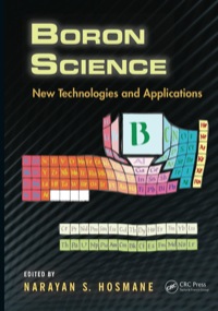 Imagen de portada: Boron Science 1st edition 9781439826621