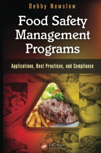 Titelbild: Food Safety Management Programs 1st edition 9781439826799