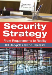 Imagen de portada: Security Strategy 1st edition 9781439827338
