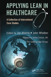 Cover image: Applying Lean in Healthcare 1st edition 9781439827390