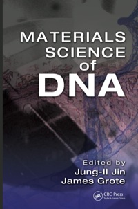 Imagen de portada: Materials Science of DNA 1st edition 9781138199187