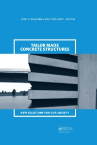 صورة الغلاف: Tailor Made Concrete Structures 1st edition 9780415475358