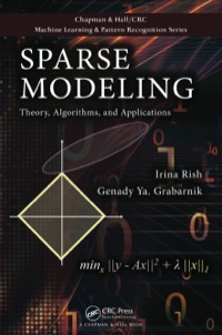 Cover image: Sparse Modeling 1st edition 9781439828694