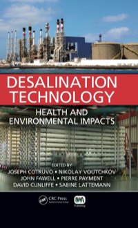 Cover image: Desalination Technology 1st edition 9781439828908