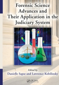 Cover image: Forensic Science Advances and Their Application in the Judiciary System 1st edition 9780367778576
