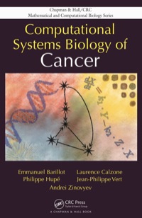 Cover image: Computational Systems Biology of Cancer 1st edition 9780367659202