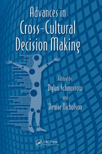 表紙画像: Advances in Cross-Cultural Decision Making 1st edition 9781138116740