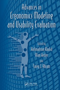 Cover image: Advances in Ergonomics Modeling and Usability Evaluation 1st edition 9781439835036