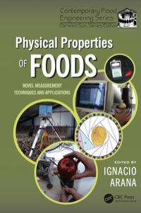 Imagen de portada: Physical Properties of Foods 1st edition 9781138627130