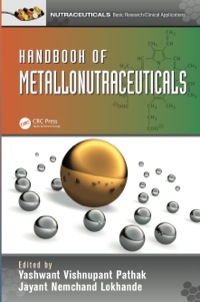 Imagen de portada: Handbook of Metallonutraceuticals 1st edition 9781138199231