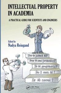 Cover image: Intellectual Property in Academia 1st edition 9781439837009