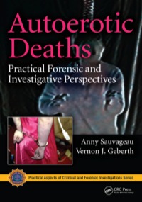 Immagine di copertina: Autoerotic Deaths 1st edition 9781439837122