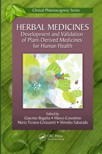 Cover image: Herbal Medicines 1st edition 9781439837689