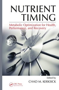 Imagen de portada: Nutrient Timing 1st edition 9780367827502