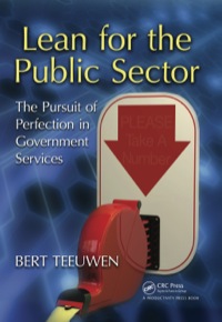 Imagen de portada: Lean for the Public Sector 1st edition 9781138463349