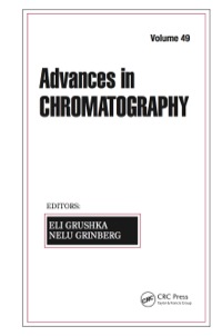 Imagen de portada: Advances in Chromatography, Volume 49 1st edition 9780367383022