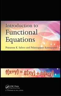 Cover image: Introduction to Functional Equations 1st edition 9781439841112