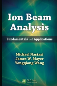 Cover image: Ion Beam Analysis 1st edition 9780367445843