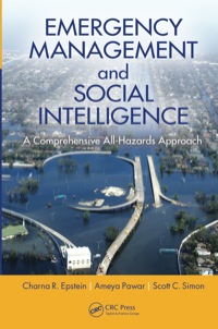 Imagen de portada: Emergency Management and Social Intelligence 1st edition 9781439847978