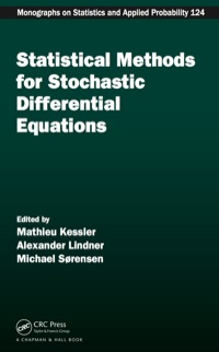 Imagen de portada: Statistical Methods for Stochastic Differential Equations 1st edition 9781439849408