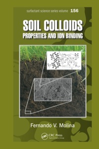 Imagen de portada: Soil Colloids 1st edition 9781439851142