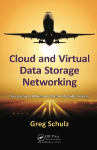 Cover image: Cloud and Virtual Data Storage Networking 1st edition 9780367852887
