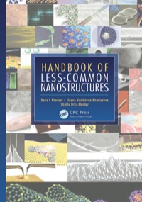 Cover image: Handbook of Less-Common Nanostructures 1st edition 9780367381639