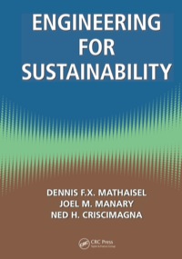 Omslagafbeelding: Engineering for Sustainability 1st edition 9781439853511