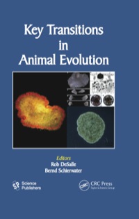 Imagen de portada: Key Transitions in Animal Evolution 1st edition 9780367383190