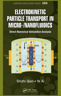 Cover image: Electrokinetic Particle Transport in Micro-/Nanofluidics 1st edition 9781439854389