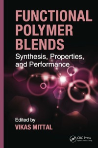 صورة الغلاف: Functional Polymer Blends 1st edition 9781138074347