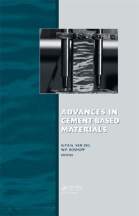 Imagen de portada: Advances in Cement-Based Materials 1st edition 9781138114043