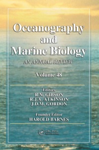 Cover image: Oceanography and Marine Biology 1st edition 9780367384104