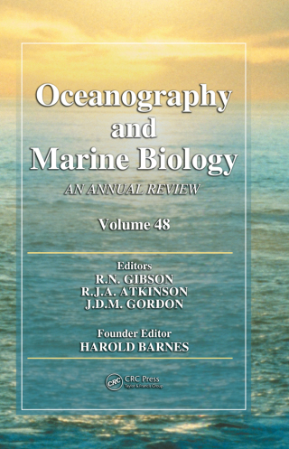 Cover image: Oceanography and Marine Biology 1st edition 9780367384104