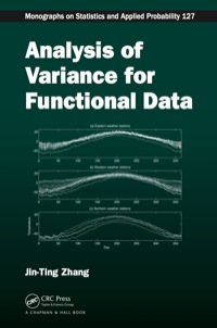 Titelbild: Analysis of Variance for Functional Data 1st edition 9781439862735