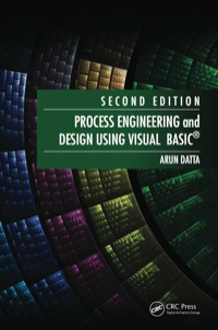Cover image: Process Engineering and Design Using Visual Basic® 2nd edition 9781439862803