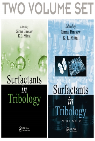 Imagen de portada: Surfactants in Tribology, 2 Volume Set 1st edition 9781439840900