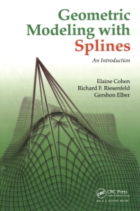 Cover image: Geometric Modeling with Splines 1st edition 9780367852085