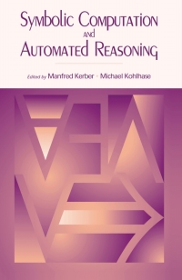 Cover image: Symbolic Computation and Automated Reasoning 1st edition 9781568811451