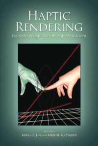 Imagen de portada: Haptic Rendering 1st edition 9781568813325