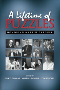 Titelbild: A Lifetime of Puzzles 1st edition 9781568812458