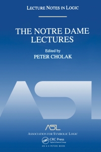 Omslagafbeelding: The Notre Dame Lectures 1st edition 9781568812502