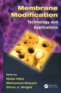 Imagen de portada: Membrane Modification 1st edition 9781439866351