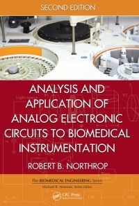 Cover image: Analysis and Application of Analog Electronic Circuits to Biomedical Instrumentation 2nd edition 9781439866696