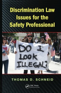 صورة الغلاف: Discrimination Law Issues for the Safety Professional 1st edition 9781439867792