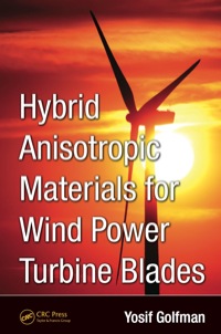 Cover image: Hybrid Anisotropic Materials for Wind Power Turbine Blades 1st edition 9781138382138