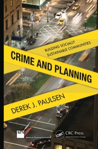 Imagen de portada: Crime and Planning 1st edition 9781439871669