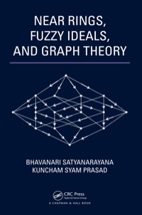 Imagen de portada: Near Rings, Fuzzy Ideals, and Graph Theory 1st edition 9780367380045