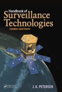 Cover image: Handbook of Surveillance Technologies 3rd edition 9781439873151